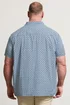 BadRhino Blue Geometric Poplin Shirt - 3XL Image 4