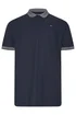 BadRhino Navy Blue Two Tone Waffle Polo Shirt - 3XL Image 5