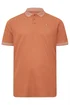 BadRhino Orange Two Tone Waffle Polo Shirt - XL Image 5