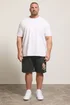 BadRhino Black Japanese Printed Jogger Shorts - L Image 2