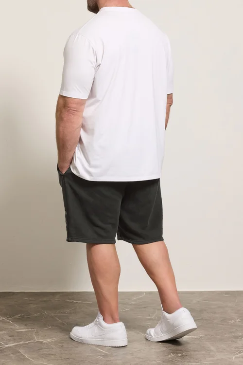 BadRhino Black Japanese Printed Jogger Shorts - L Image 3