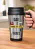 Personalised Memento Company Silver DIY Travel Mug - One Size Image 3