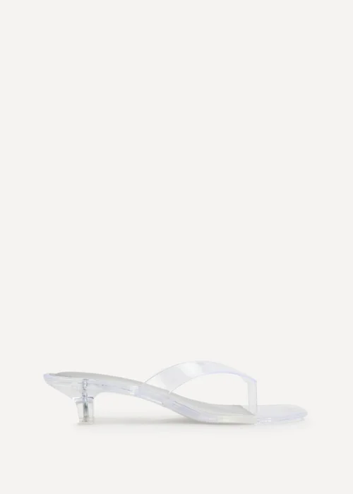 Linzi Cher Perspex Jelly Heeled Sandals - 5 Image 2