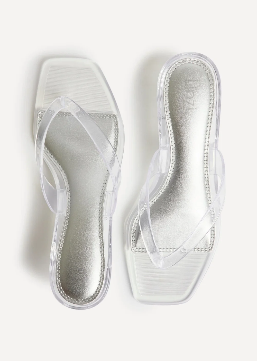 Linzi Cher Perspex Jelly Heeled Sandals - 5 Image 5