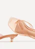 Linzi Cher Nude Jelly Heeled Sandals - 8 Image 5