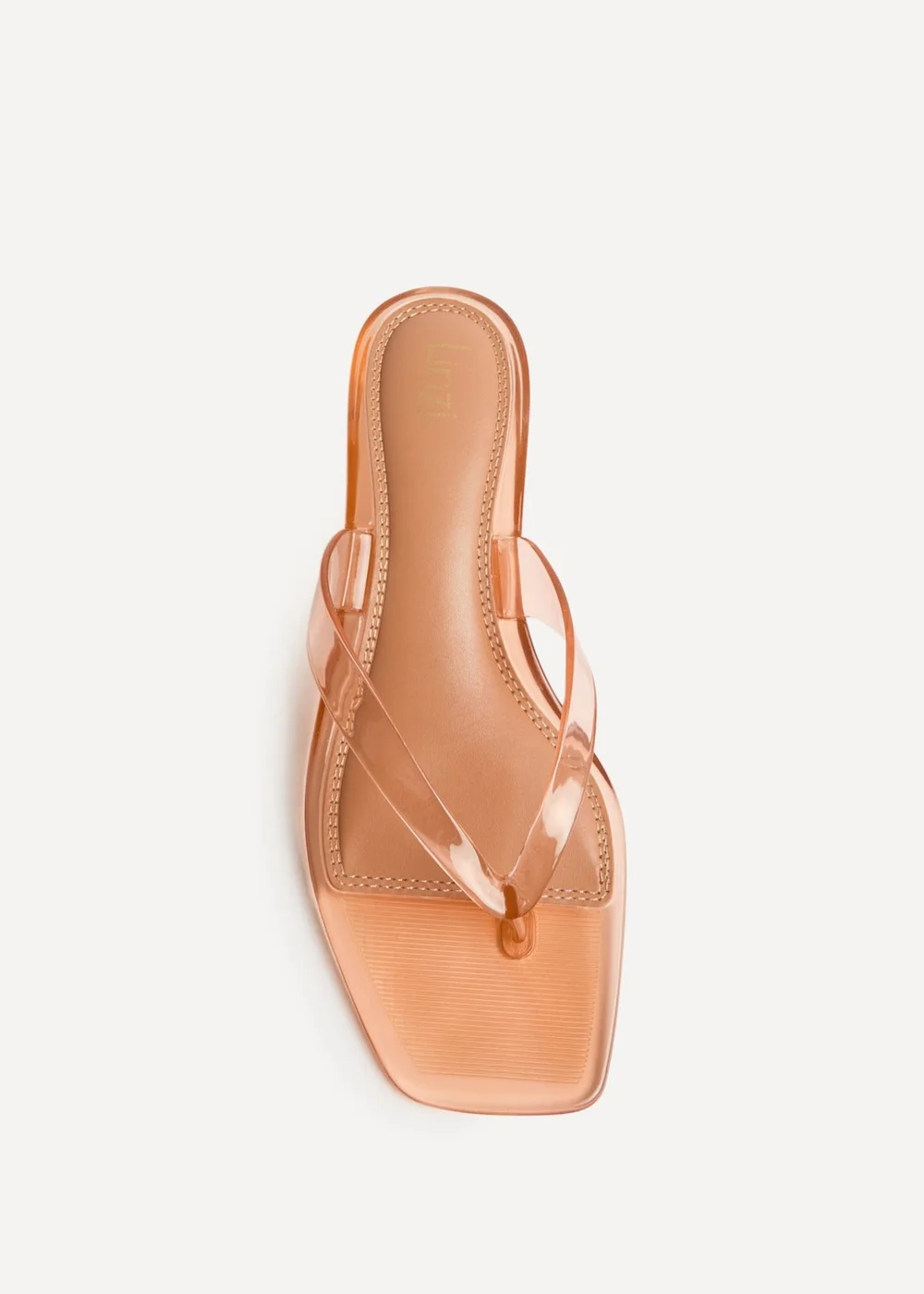 Linzi Cher Nude Jelly Heeled Sandals - 8 Image 4