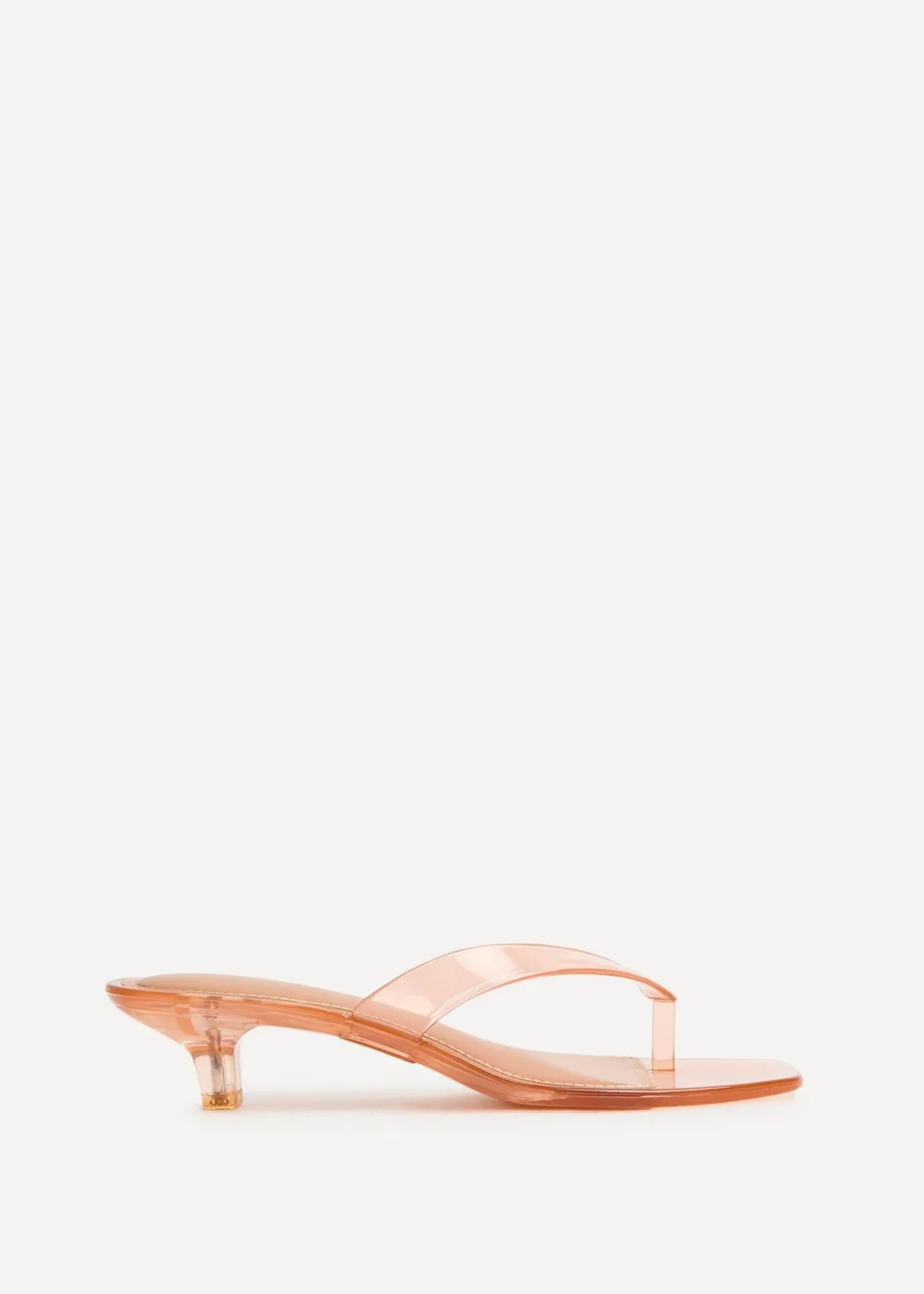 Linzi Cher Nude Jelly Heeled Sandals - 8 Image 2