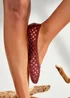 Linzi Melina Red Handwoven Ballet Flats - Size 7 Image 6
