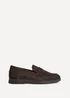 Linzi Review Brown Faux Suede Classic Loafer - 6 Image 2
