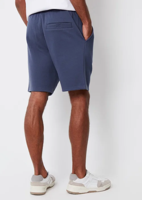 Threadbare Blue Sweat Shorts - L Image 2
