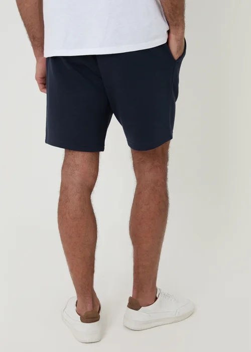 Threadbare Navy Sweat Shorts - M Image 2