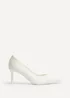 Linzi Classic Bridal Ivory Satin Court Heels - 8 Image 2