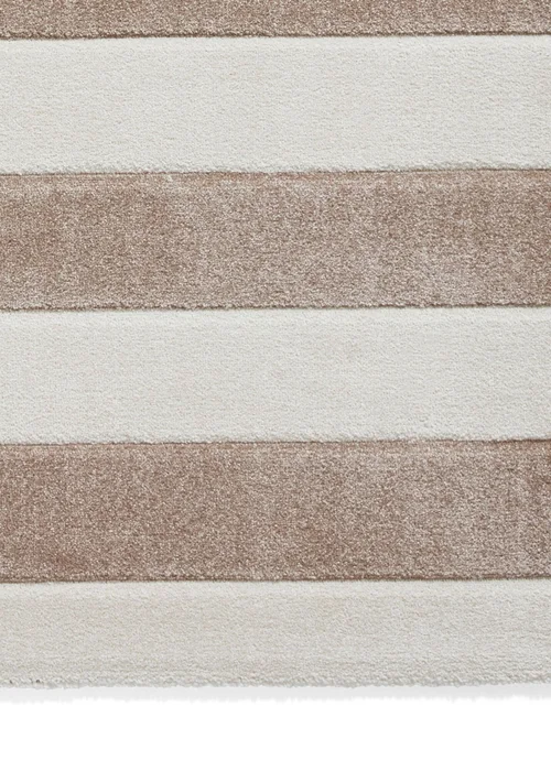 Catherine Lansfield Cove Stripe Natural Rug 120 x 170cm - 80 x 150 Image 3