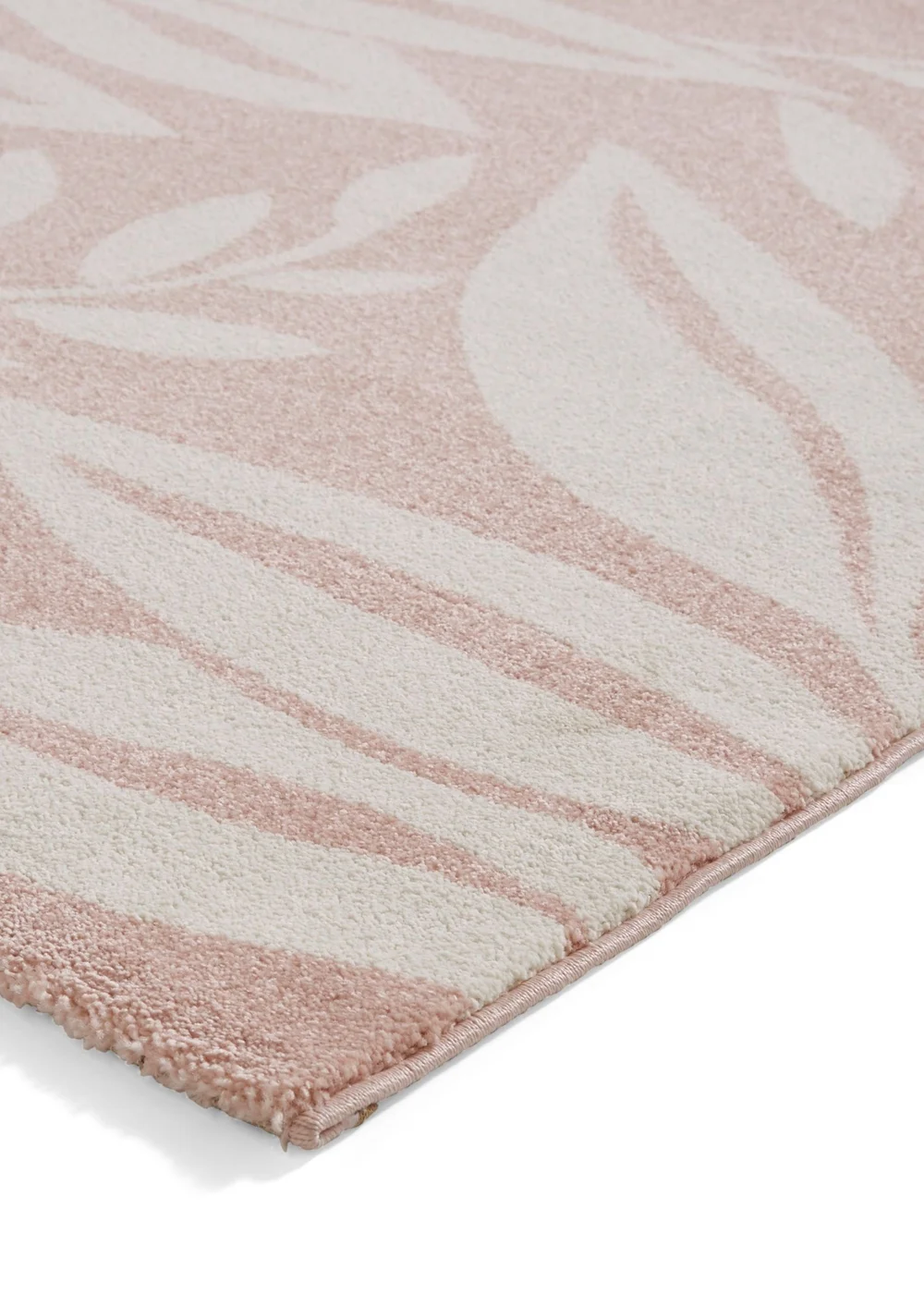 Catherine Lansfield Sorrel Leaves Rose Rug 120 x 170cm - 80 x 150 Image 4