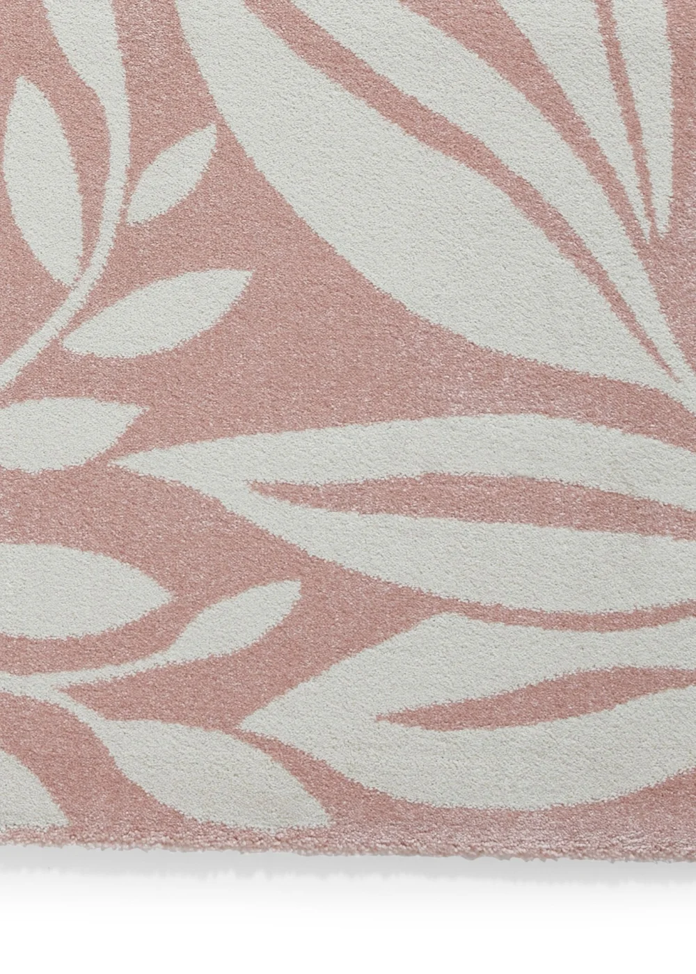 Catherine Lansfield Sorrel Leaves Rose Rug 120 x 170cm - 80 x 150 Image 3