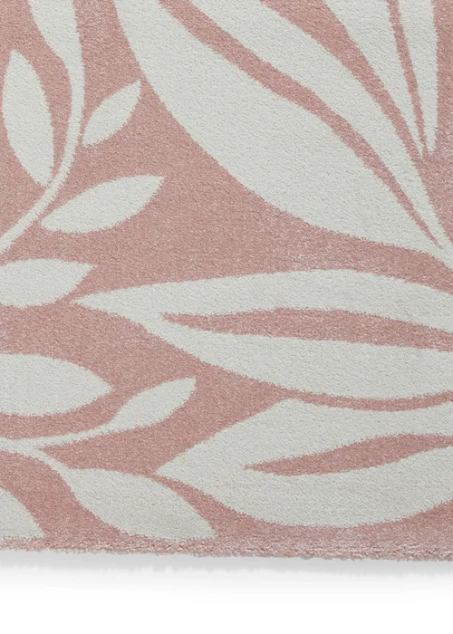 Catherine Lansfield Sorrel Leaves Rose Rug 120 x 170cm - 80 x 150 Image 3