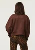 Izabel London Brown Faux Suede Pocket Front Relaxed Jacket - 8 Image 2