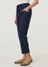 Izabel London Blue Drawstring Tie Front Relaxed Trousers - 10 Image 3
