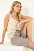 Roman Taupe Drawcord Detail Pocket Stretch Shorts - 16 Image 1
