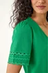 Dusk Green Ric Rac Trim T-Shirt - 16 Image 4