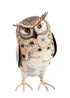 Premier Decorations Standing Owl Metal Garden Sculpture 22.5cm - One Size Image 1