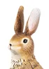 Premier Decorations Standing Rabbit Metal Garden Sculpture 41.5cm - One Size Image 2