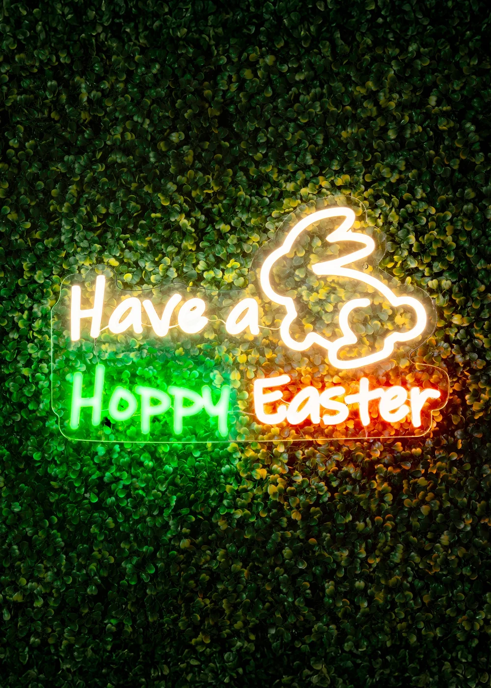 Premier Decorstions LED Neon Have a Happy Easter Sign - One Size Image 1