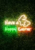 Premier Decorstions LED Neon Have a Happy Easter Sign - One Size Image 1
