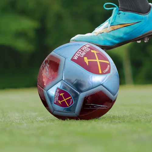 Hy-Pro West Ham United Signature Size 5 Football - One Size Image 5