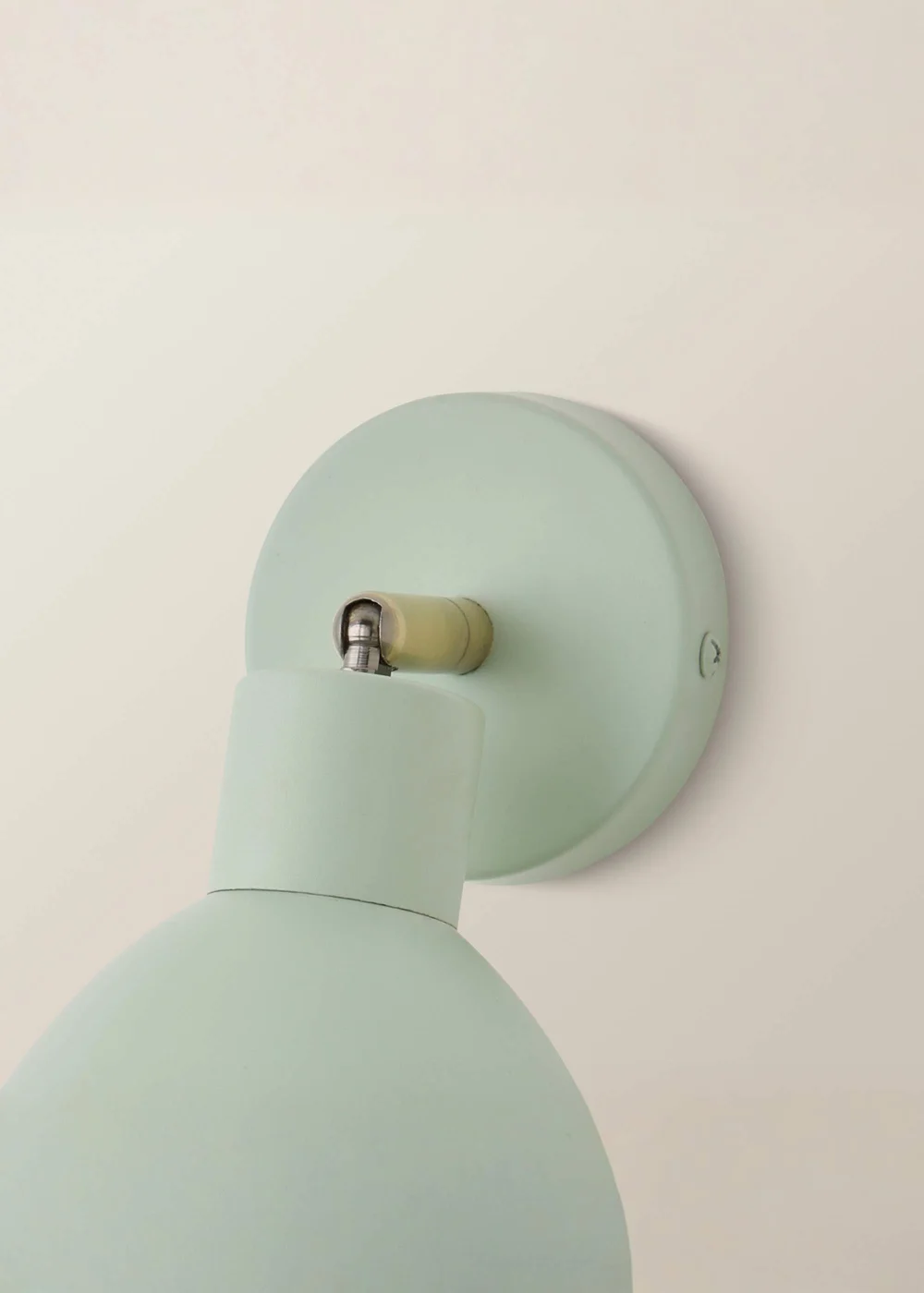 ValueLights Millie Sage Green Flower Scallop Wall Light - One Size Image 3
