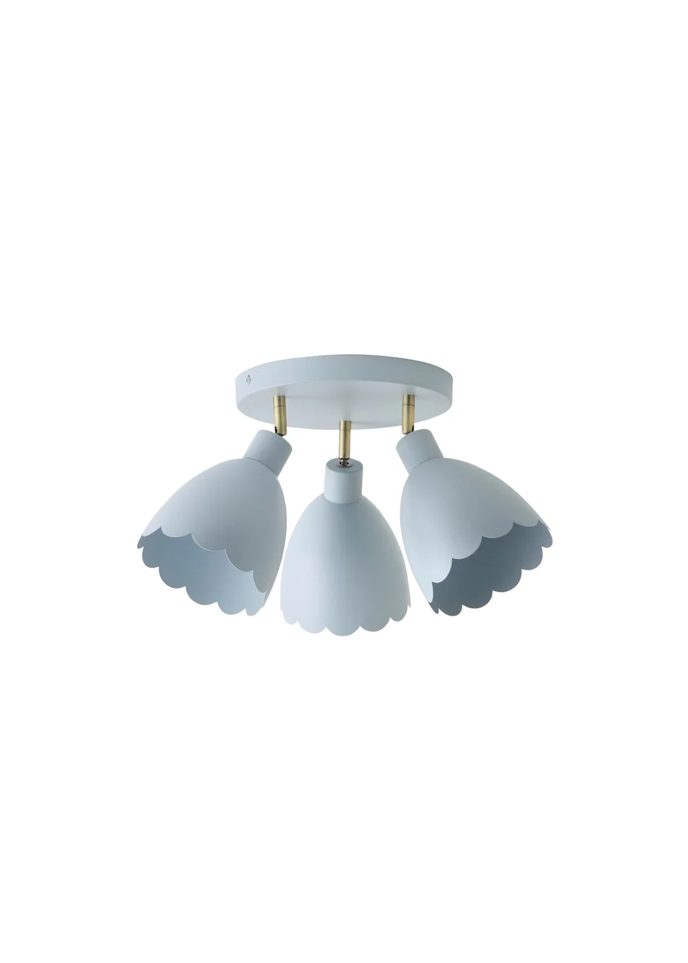 ValueLights Millie Blue Flower Scallop 3 Way Spotlight - One Size Image 5