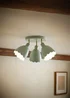 ValueLights Millie Sage Green Flower Scallop 3 Way Spotlight - One Size Image 1