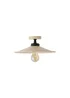 ValueLights Hampstead Natural Flush Ceiling Light - One Size Image 5