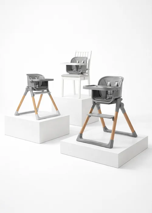 Red Kite Feed Me Orbit Highchair - Grey - One Size Image 5