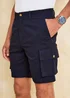 Cotton Traders Midnight Cargo Comfort Shorts - 48 Image 3