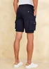 Cotton Traders Midnight Cargo Comfort Shorts - 48 Image 4