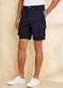 Cotton Traders Midnight Cargo Comfort Shorts - 48 Image 2