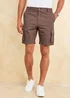 Cotton Traders Mocha Cargo Comfort Shorts - 38 Image 1
