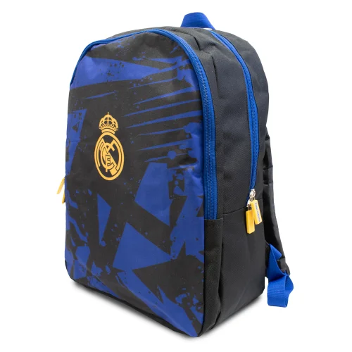 Hy-Pro Real Madrid CF Blue & Black Large Backpack - One Size Image 4