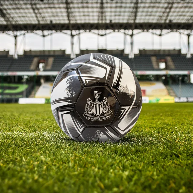 Hy-Pro Newcastle United FC Black & White Turbine Size 5 Football