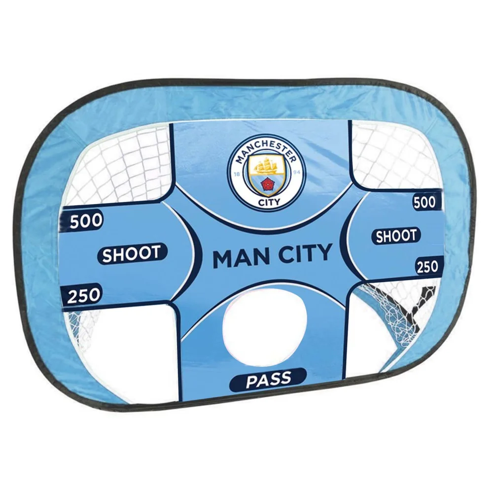 Hy-Pro Manchester City FC 2 In 1 Pop Up Target Goal - One Size Image 3