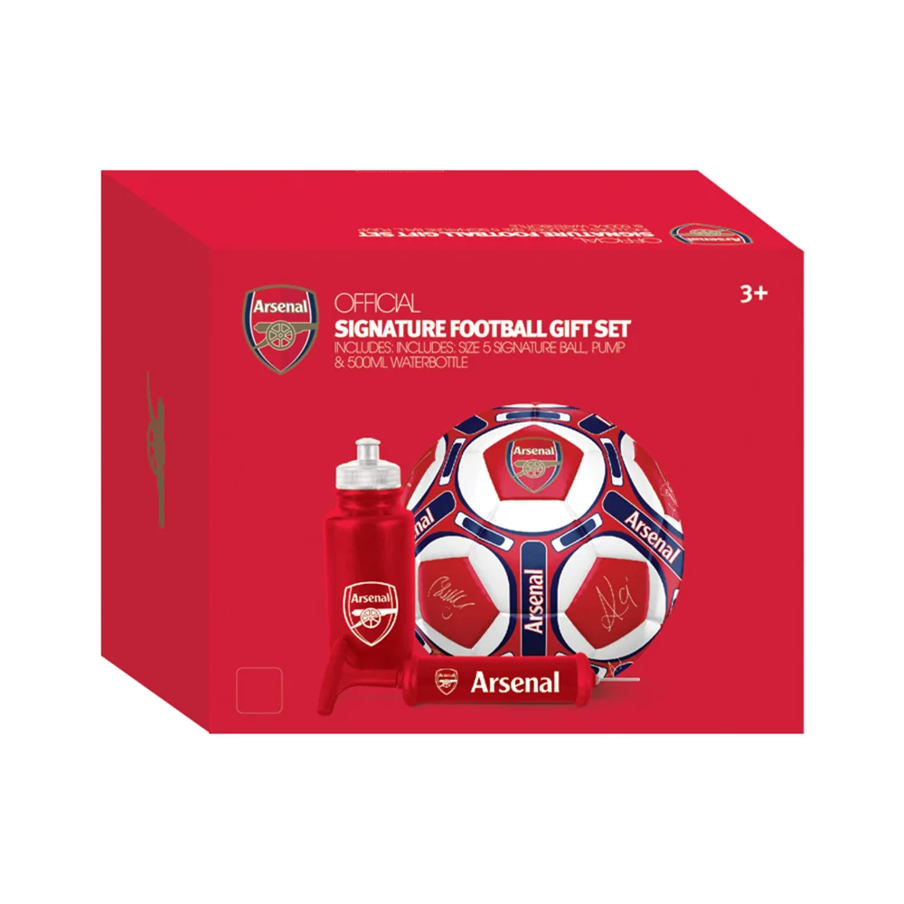 Hy-Pro Arsenal FC Red Signature Gift Set - One Size Image 5