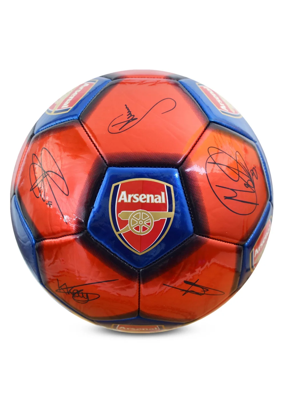 Hy-Pro Arsenal FC Classic Metallic Signature Size 5 Football - One Size Image 4