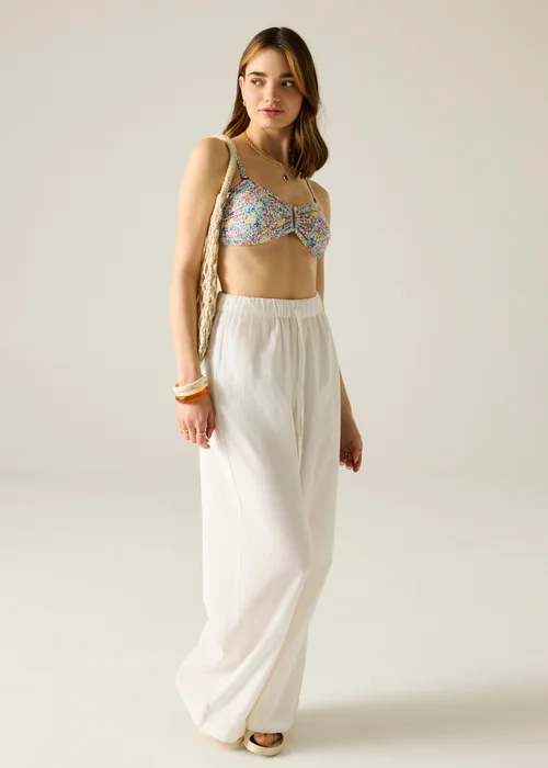 Regatta UPF 50+ Cath Kidston Bikini Top Cream Harmony Ditsy - 20 Image 3