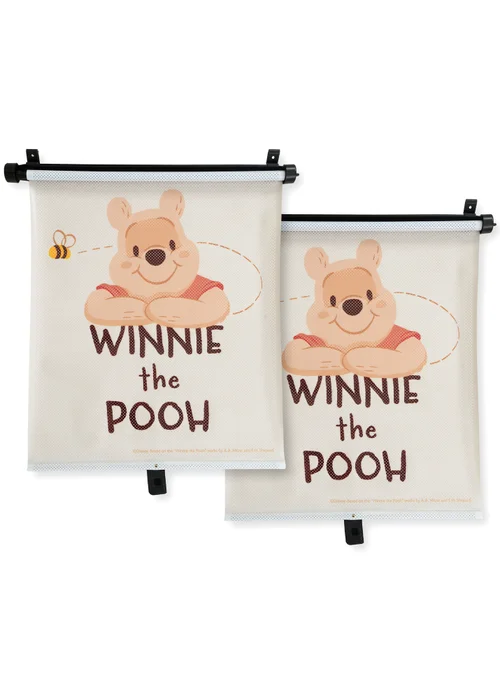 Winnie The Pooh Multi Colour Roller Blind Sunshades - One Size Image 1