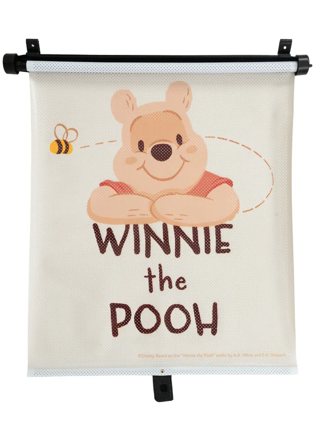 Winnie The Pooh Multi Colour Roller Blind Sunshades
