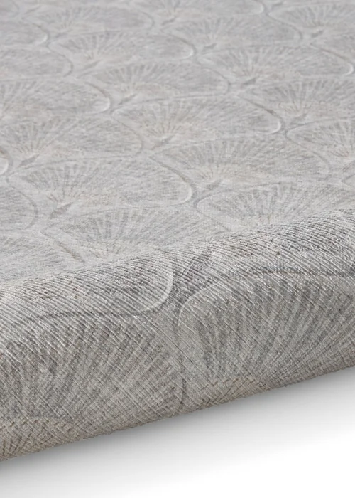 Catherine Lansfield Deco Peacock Silver Washable Rug 76 x 150cm - 61 x 170 Image 5