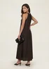 Urban Bliss Braided Neck Trim Maxi Dress Tan - 8 Image 4
