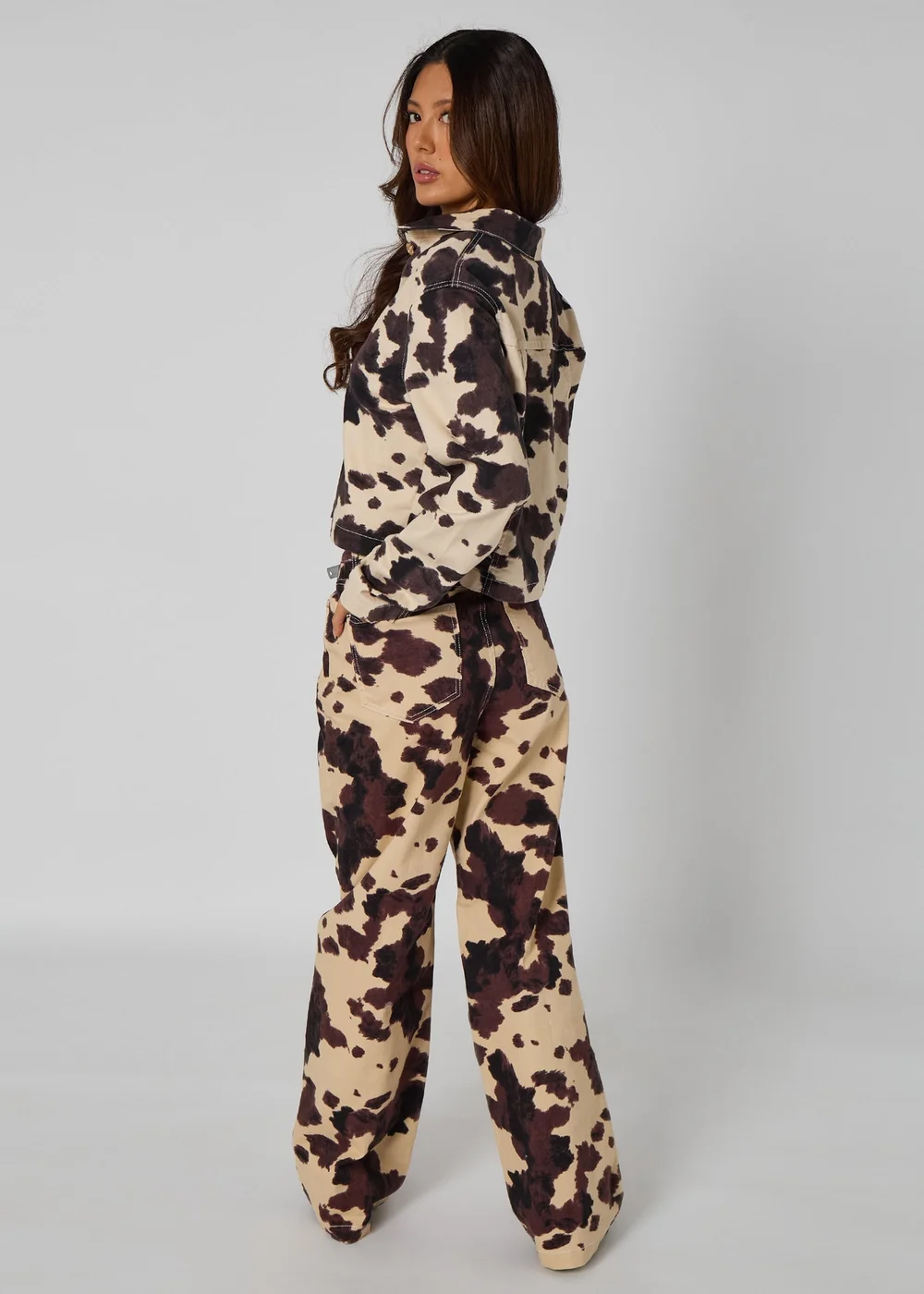 Urban Bliss Cow Jacket Cream - 12 Image 5