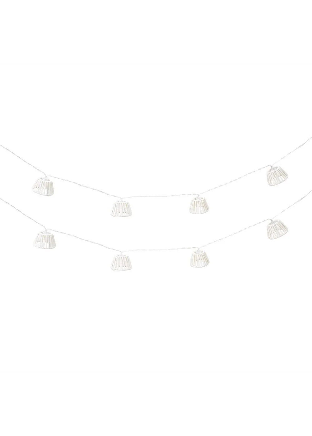 ValueLights White Rope String Lights X 10 - One Size Image 3